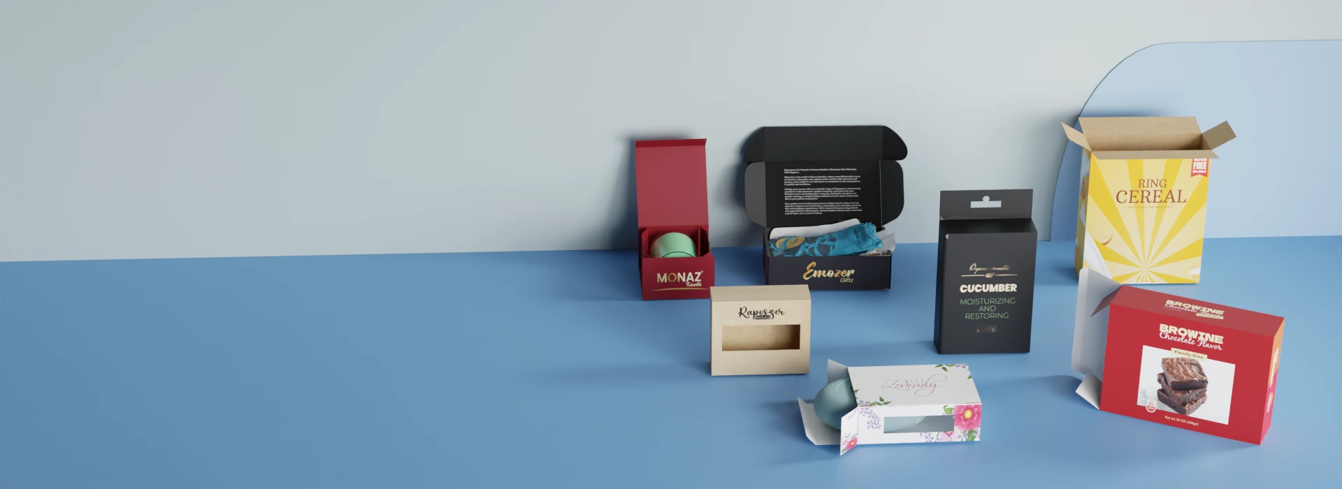 Custom Printed Retail Packaging Boxes