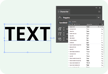 Fonts & Text