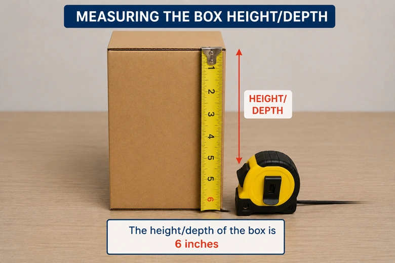 Measure The Box Height/Depth