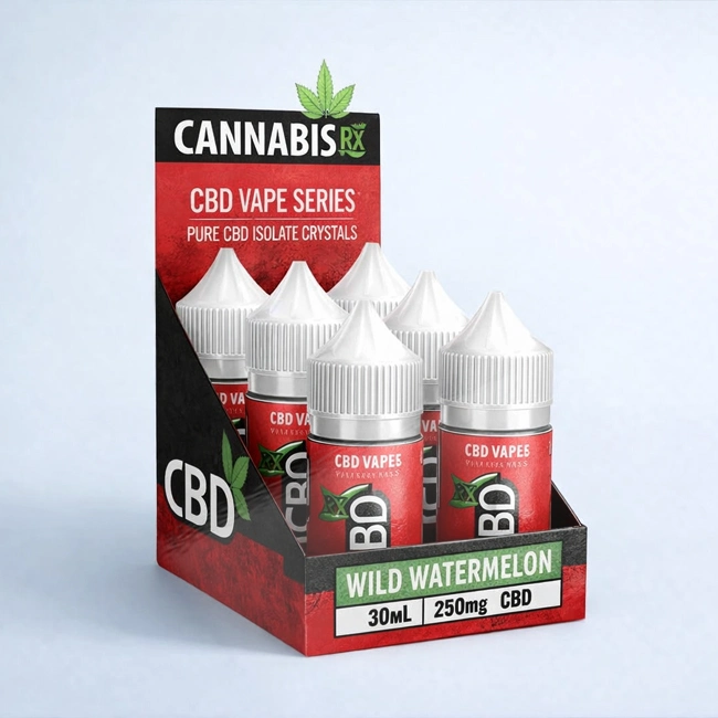 cbd display box packaging