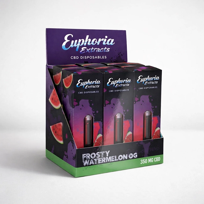printed cbd display boxes