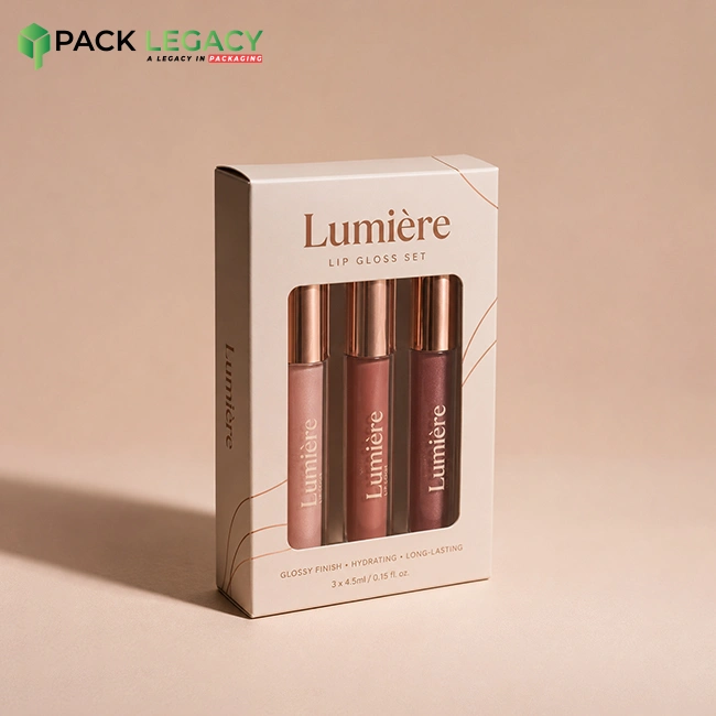 Lip Gloss Box With Window