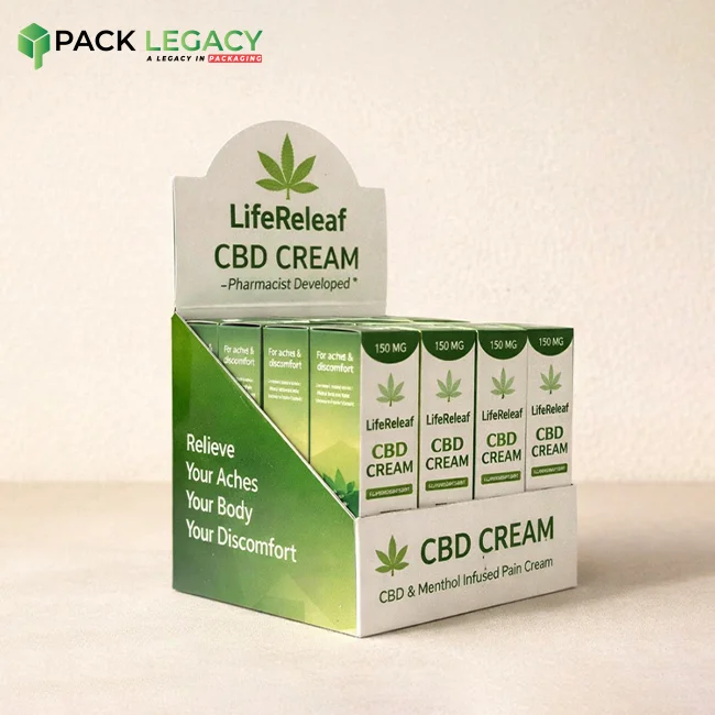 CBD cream boxes