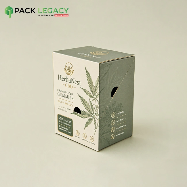 CBD Display Perforated Box