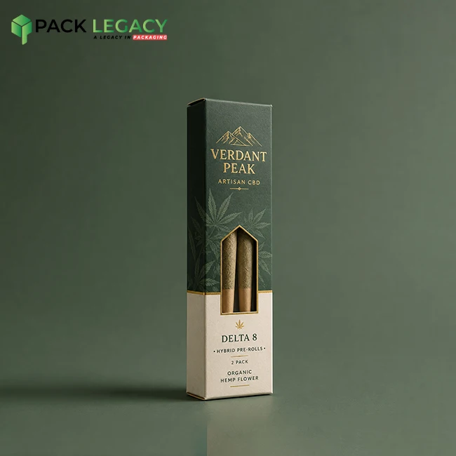 CBD Pre-roll Packaging-With-Window