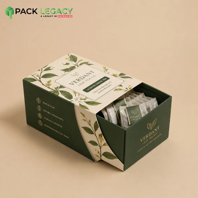 Custom Drawer Tea Boxes