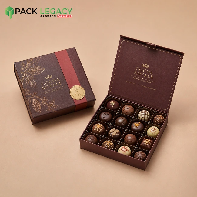 Custom Rigid Truffle Boxes