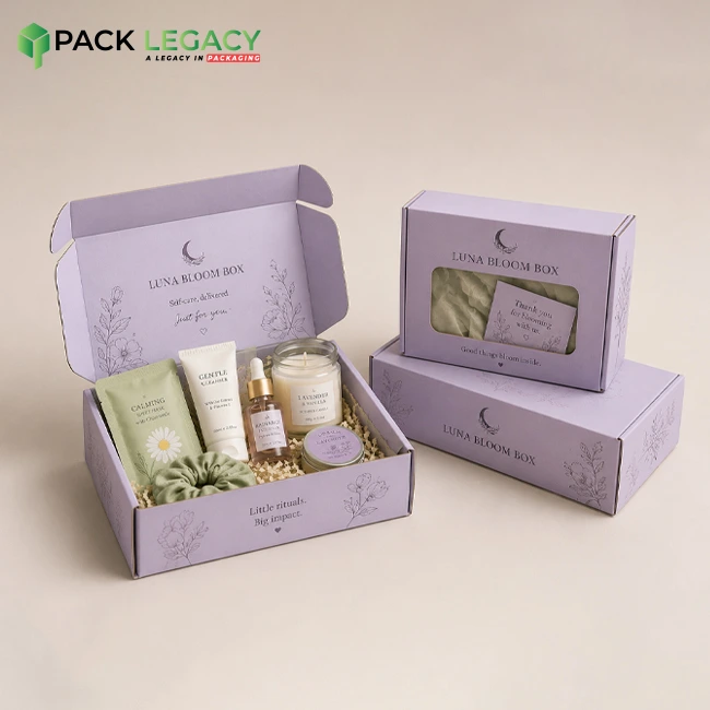 custom subscription boxes with window