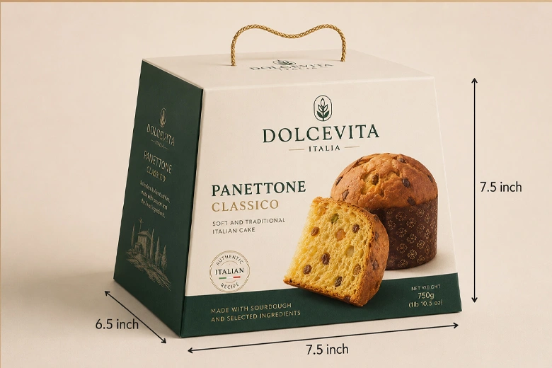 Pamettone box dimensions