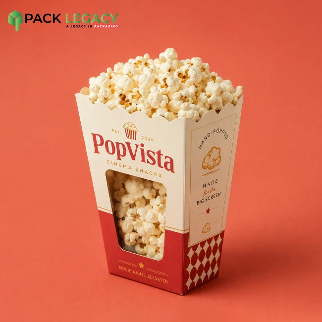 Popcorn Boxes With Window