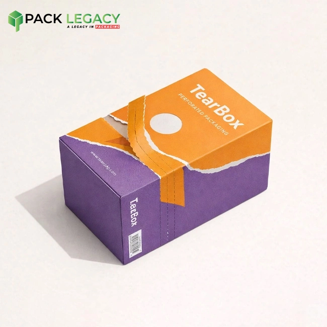 Printed Perforated Box