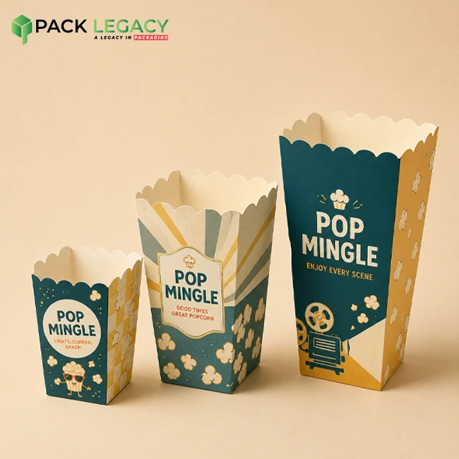 Printed Popcorn Boxes