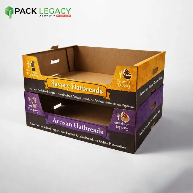 printed shelf ready boxes