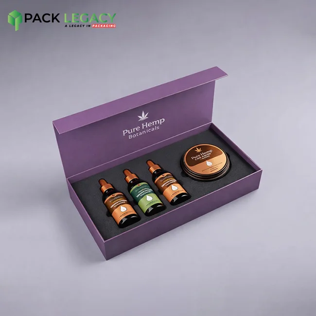 rigid CBD cream boxes