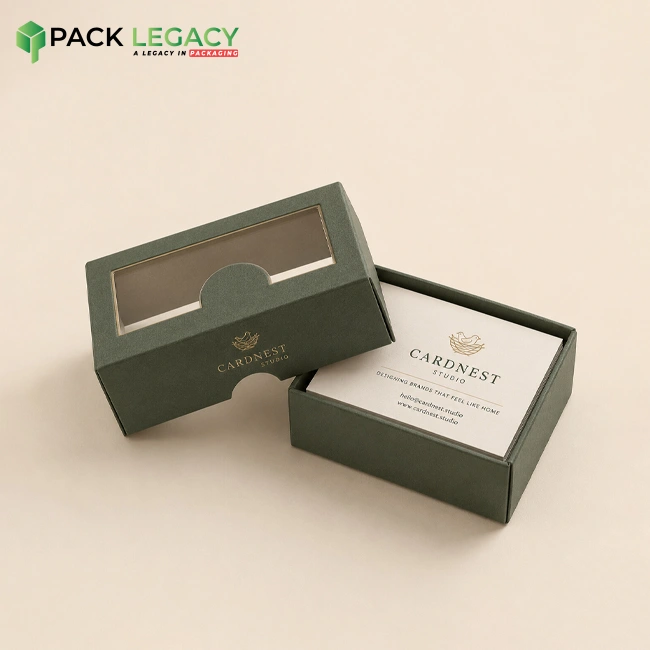 Window Business Card Boxes