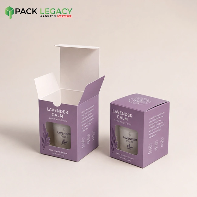 Custom Cube Box With Window