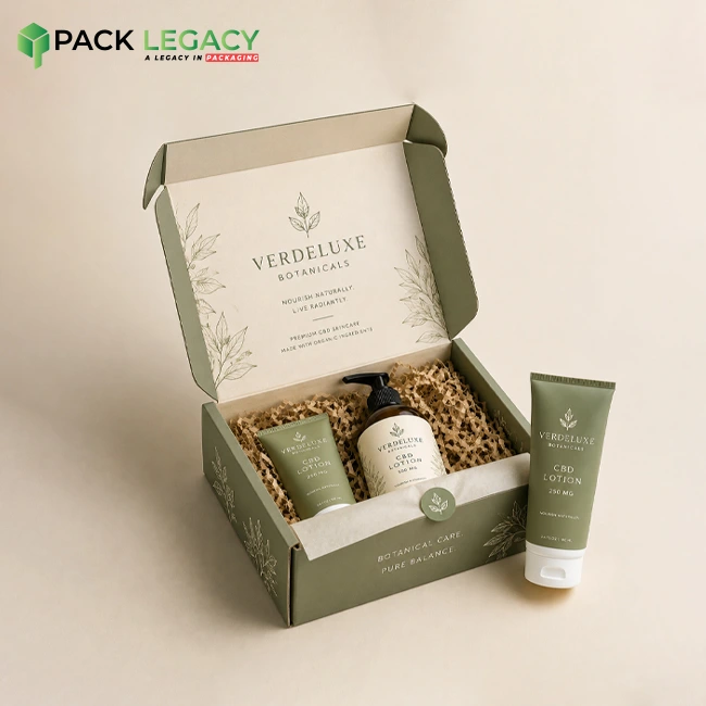 CBD Mailer Lotion Box