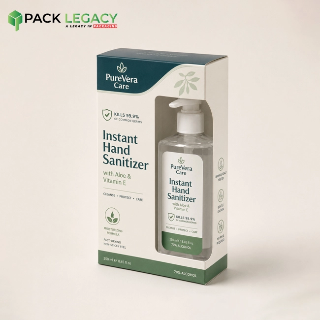 Hand Sanitizer Boxes With Window