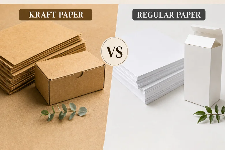 Kraft Paper vs Regular Paper