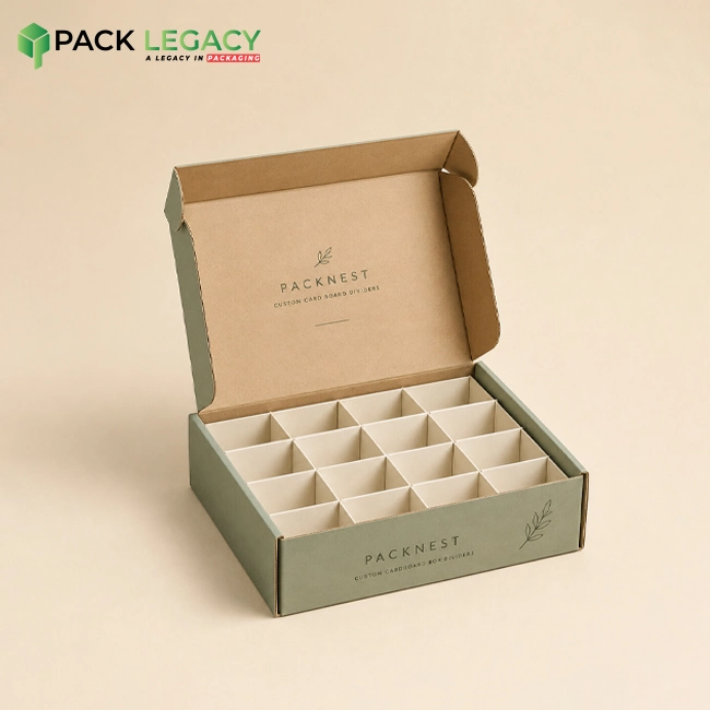 Mailer Boxes With Cardboard Dividers