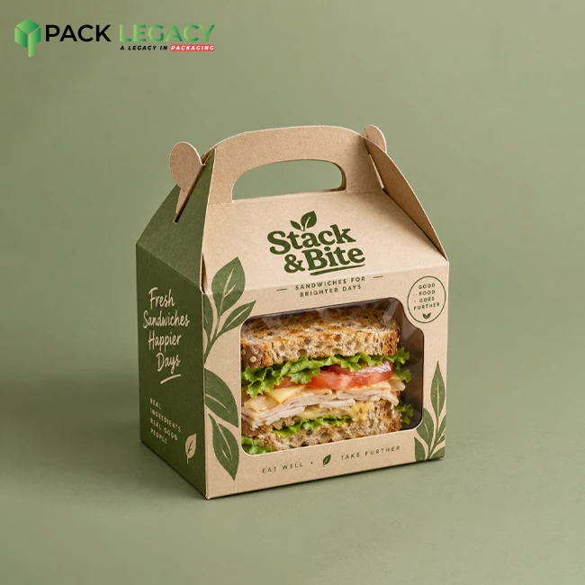 Gable Sandwich Box With Window