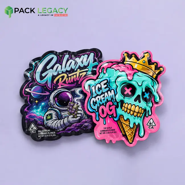 Holographic-Die-Cut-Mylar-Bags