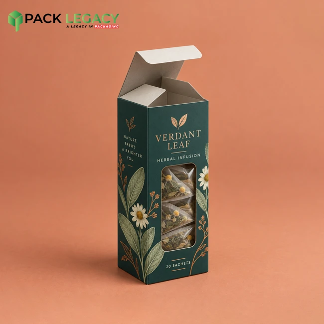 Tuck Top Boxes With Window